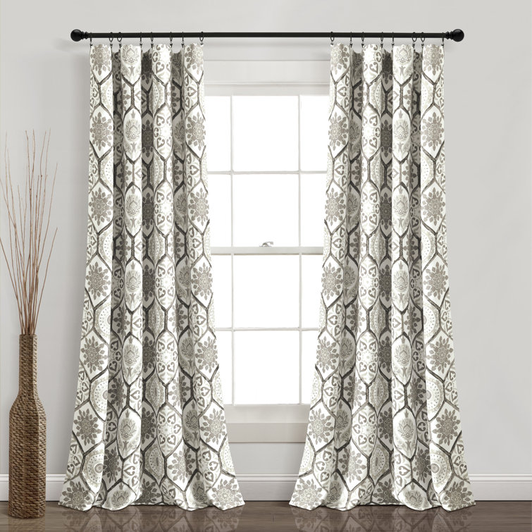 Andover Mills™ Huson Polyester Room Darkening Curtain Pair